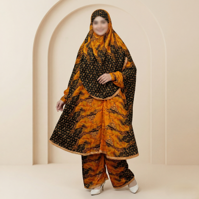 Elegant Palazzo long Khimar Set